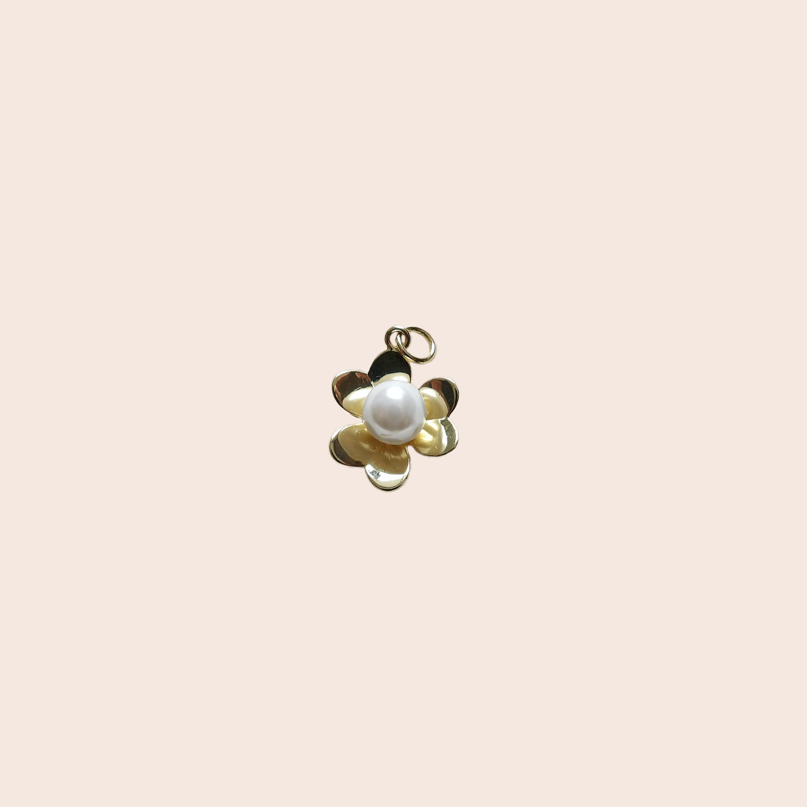 Pearl Flower Charm